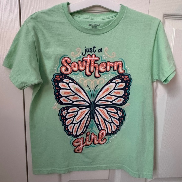 Girls Southern Tee - Just a southern girl - Picture 1 of 4